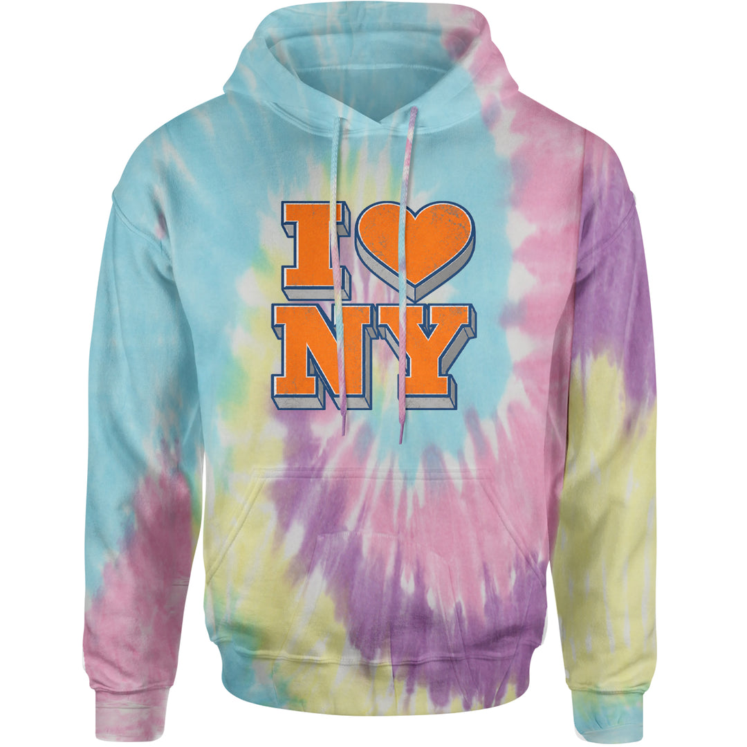 New York City Pride Heart Adult Hoodie Sweatshirt Jellybean