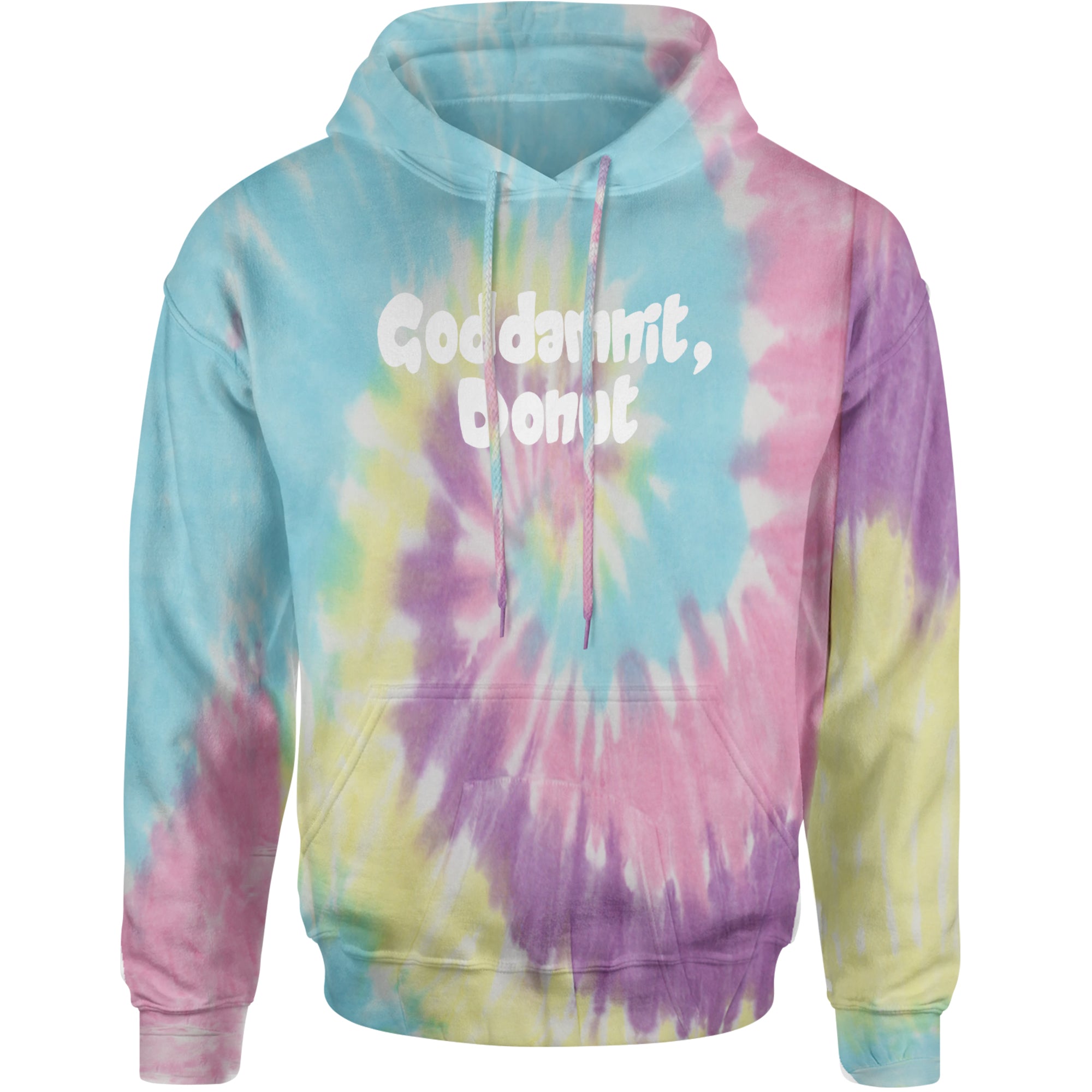 Godd-mnit, Donut Carl Adult Hoodie Sweatshirt Jellybean
