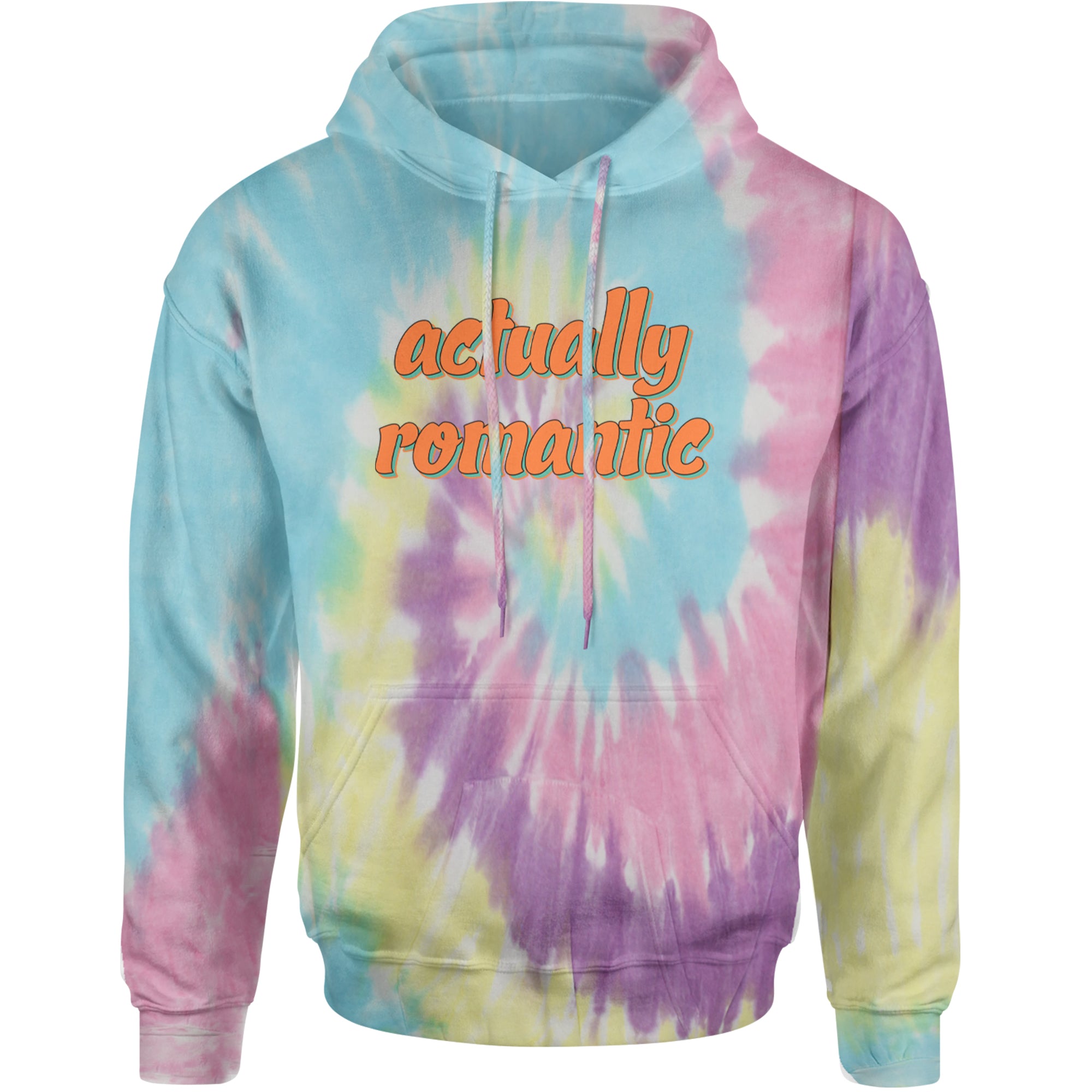 Actually Romantic Adult Hoodie Sweatshirt Jellybean