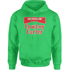Cowboy Karter Country Act Two Adult Hoodie Sweatshirt Kelly Green