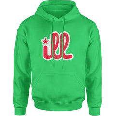 ILL Vintage It's A Philly Thing Adult Hoodie Sweatshirt Kelly Green