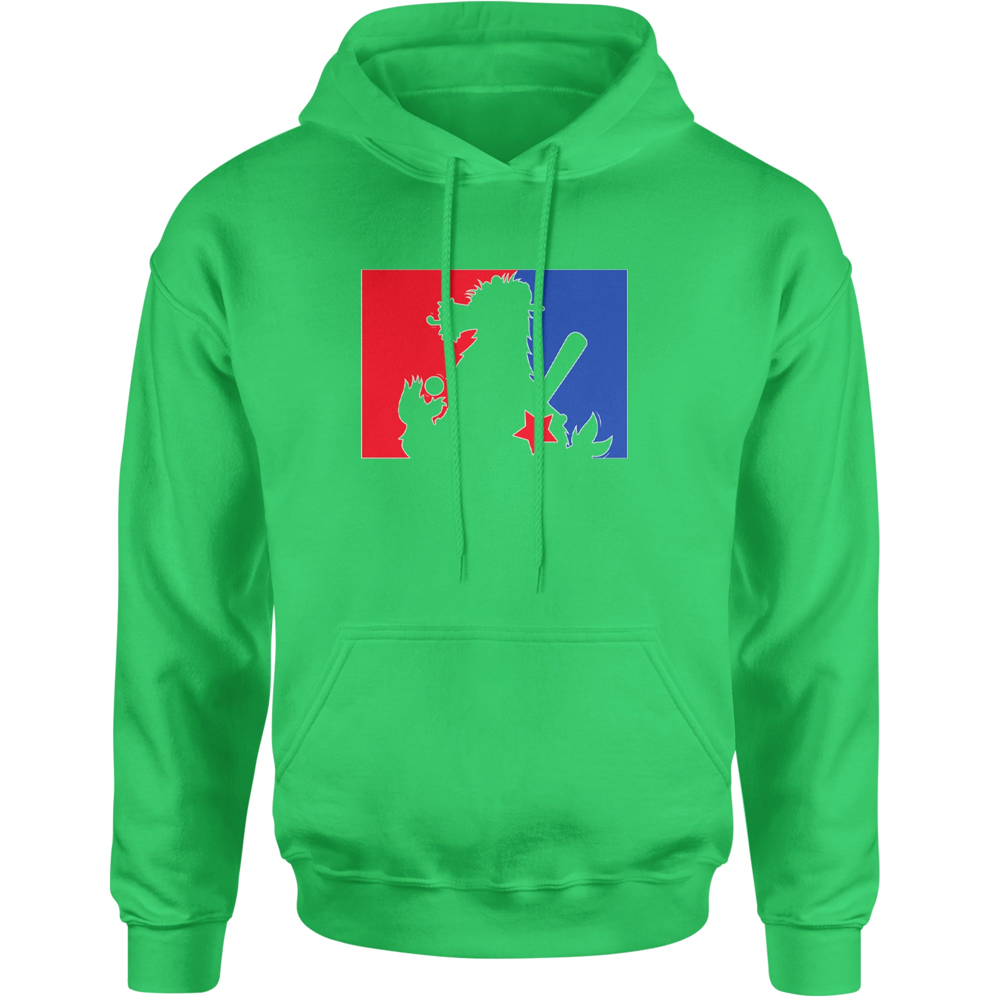 Philly Baseball Phan Adult Hoodie Sweatshirt Kelly Green