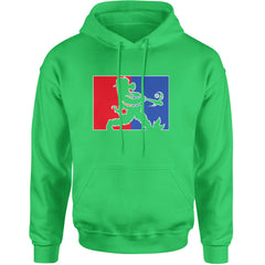 Batter Up Philly Baseball Phan Adult Hoodie Sweatshirt Kelly Green