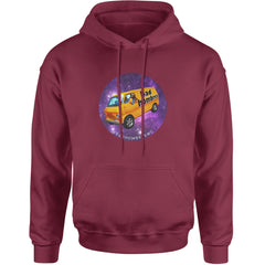Bad Hombres Space West Chester Band Adult Hoodie Sweatshirt Maroon