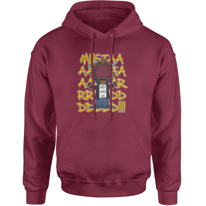 MUSTARD! Not Like Us Tv Off Adult Hoodie Sweatshirt