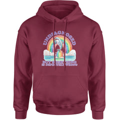 Undiagnosed But Something Is Definitely Wrong Adult Hoodie Sweatshirt Maroon