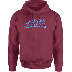 Hit That Jawn Philly Baseball Adult Hoodie Sweatshirt Maroon