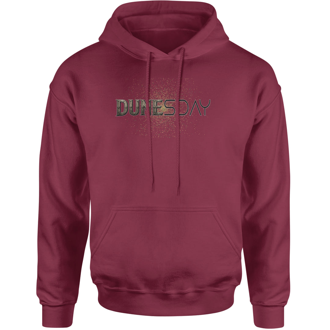 DunesDay Desert Apocolypse Adult Hoodie Sweatshirt Maroon