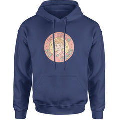 Eat Dirt And Die, Trash Golden Girls Adult Hoodie Sweatshirt Navy Blue