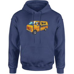 Bad Hombres Van West Chester Band Adult Hoodie Sweatshirt Navy Blue