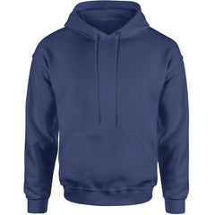 Basics - Pure &amp; Simple Blank Apparel Adult Hoodie Sweatshirt Navy Blue