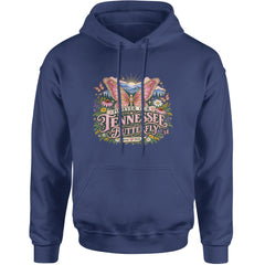 Forever Our Tennessee Butterfly Dolly Adult Hoodie Sweatshirt Navy Blue