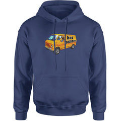 Bad Hombres Van West Chester Band Adult Hoodie Sweatshirt Navy Blue