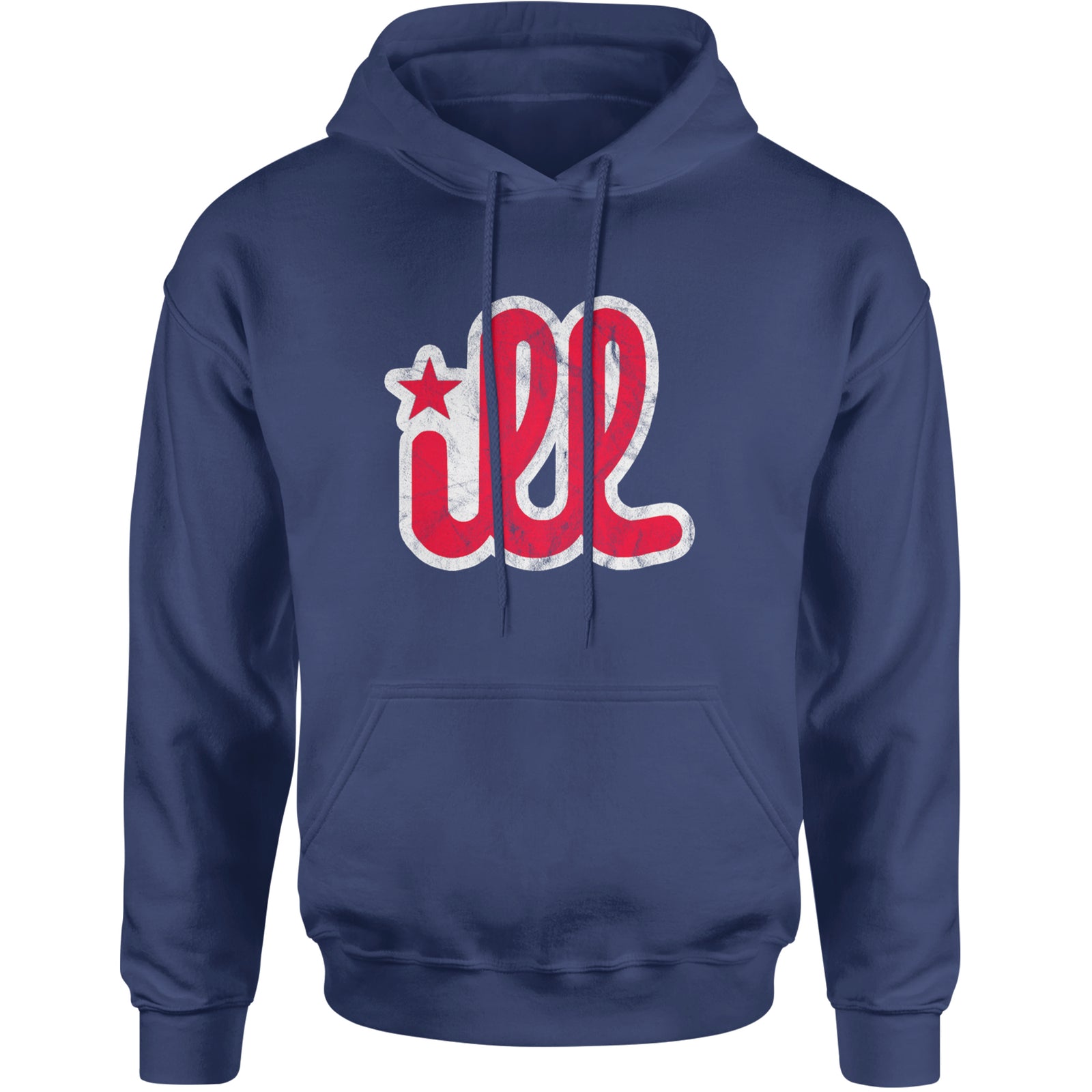 ILL Vintage It's A Philly Thing Adult Hoodie Sweatshirt Navy Blue