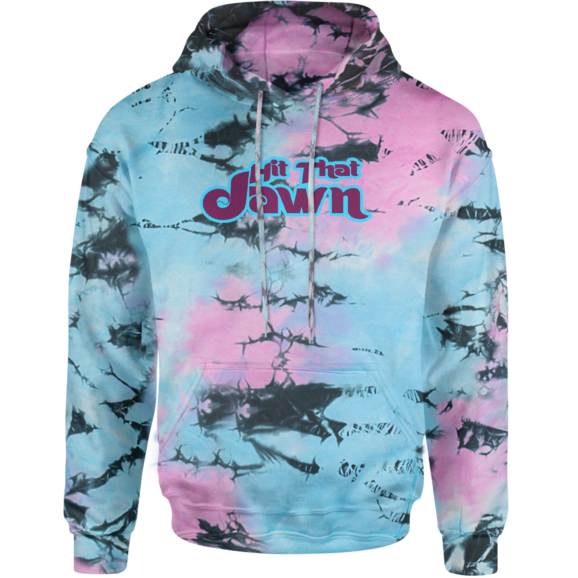 Hit That Jawn Philly Baseball Adult Hoodie Sweatshirt Pacific