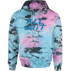 All Grit Detroit Football Adult Hoodie Sweatshirt Pacific