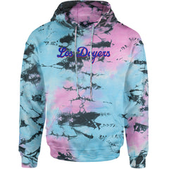 Los Doyers LA Baseball Adult Hoodie Sweatshirt Pacific