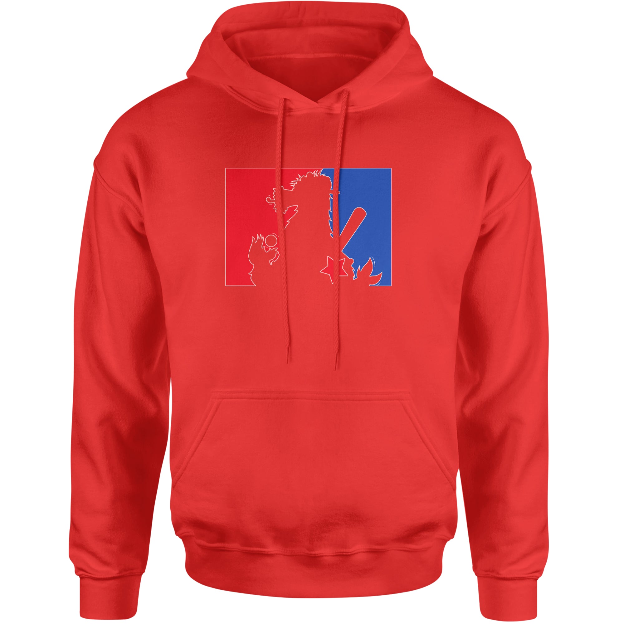 Philly Baseball Phan Adult Hoodie Sweatshirt Red