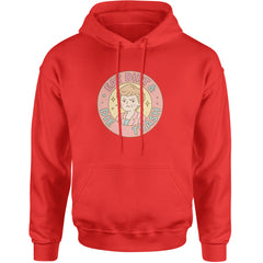 Eat Dirt And Die, Trash Golden Girls Adult Hoodie Sweatshirt Red