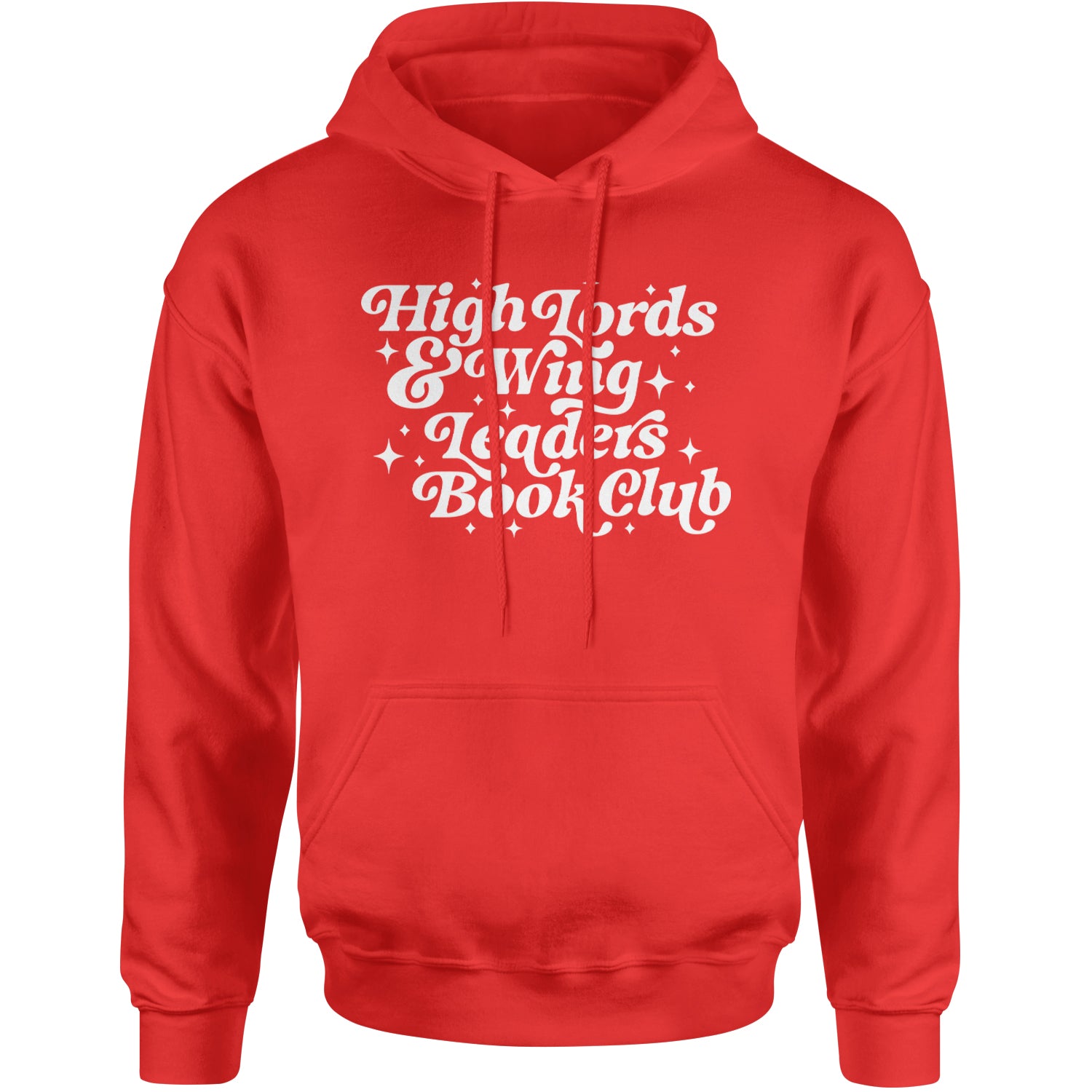 High Lords and Wingleaders Club Romantasy Adult Hoodie Sweatshirt Red