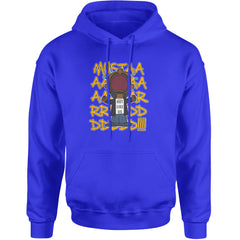 MUSTARD! Not Like Us Tv Off Adult Hoodie Sweatshirt Royal Blue