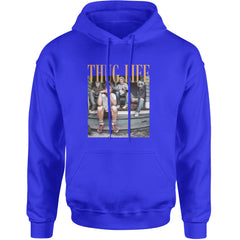 Golden Girls Thug Life Street Adult Hoodie Sweatshirt Royal Blue