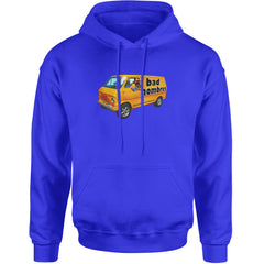 Bad Hombres Van West Chester Band Adult Hoodie Sweatshirt Royal Blue