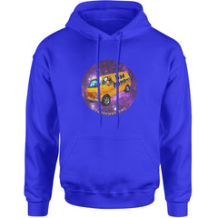 Bad Hombres Space West Chester Band Adult Hoodie Sweatshirt Royal Blue