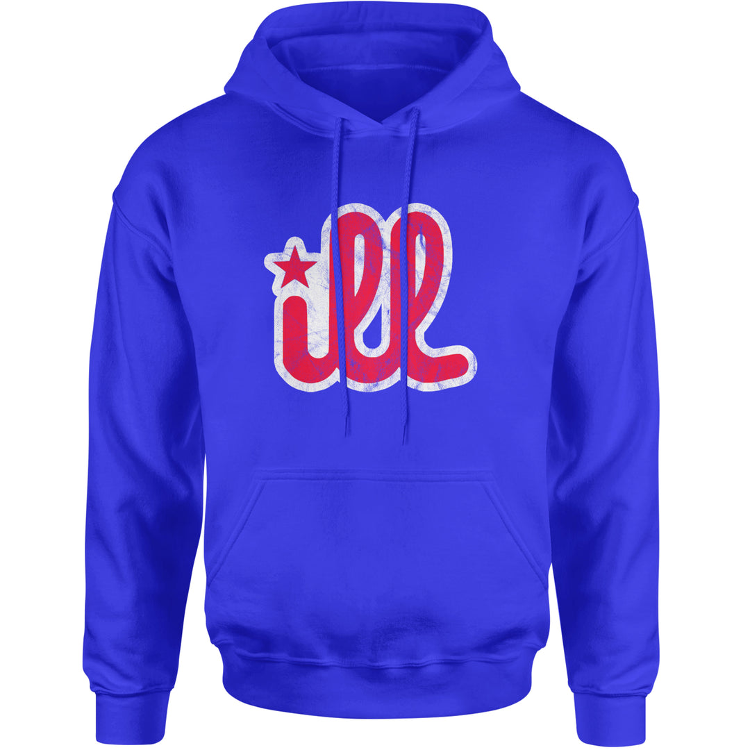 ILL Vintage It's A Philly Thing Adult Hoodie Sweatshirt Royal Blue
