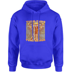 Tung Tung Tung Sahur Enforcer Adult Hoodie Sweatshirt Royal Blue