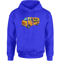 Bad Hombres Van West Chester Band Adult Hoodie Sweatshirt Royal Blue