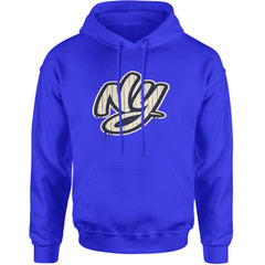 NYC New York City Grunge Street Adult Hoodie Sweatshirt Royal Blue