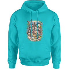I Will Always Love You Dolly Adult Hoodie Sweatshirt Teal