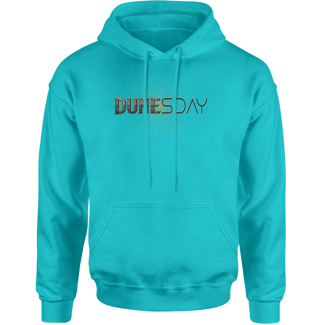 DunesDay Desert Apocolypse Adult Hoodie Sweatshirt Teal