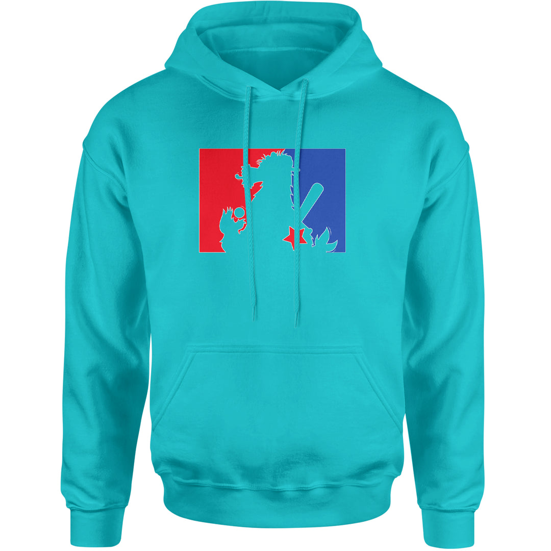Philly Baseball Phan Adult Hoodie Sweatshirt Teal