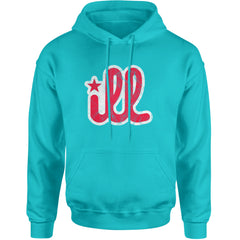ILL Vintage It's A Philly Thing Adult Hoodie Sweatshirt Teal