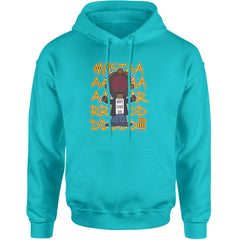 MUSTARD! Not Like Us Tv Off Adult Hoodie Sweatshirt Teal