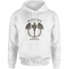 Fourth Wing Dragon Rider Vintage Basgiath War College Adult Hoodie Sweatshirt White