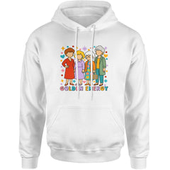 Golden Forever Golden Girls Adult Hoodie Sweatshirt White