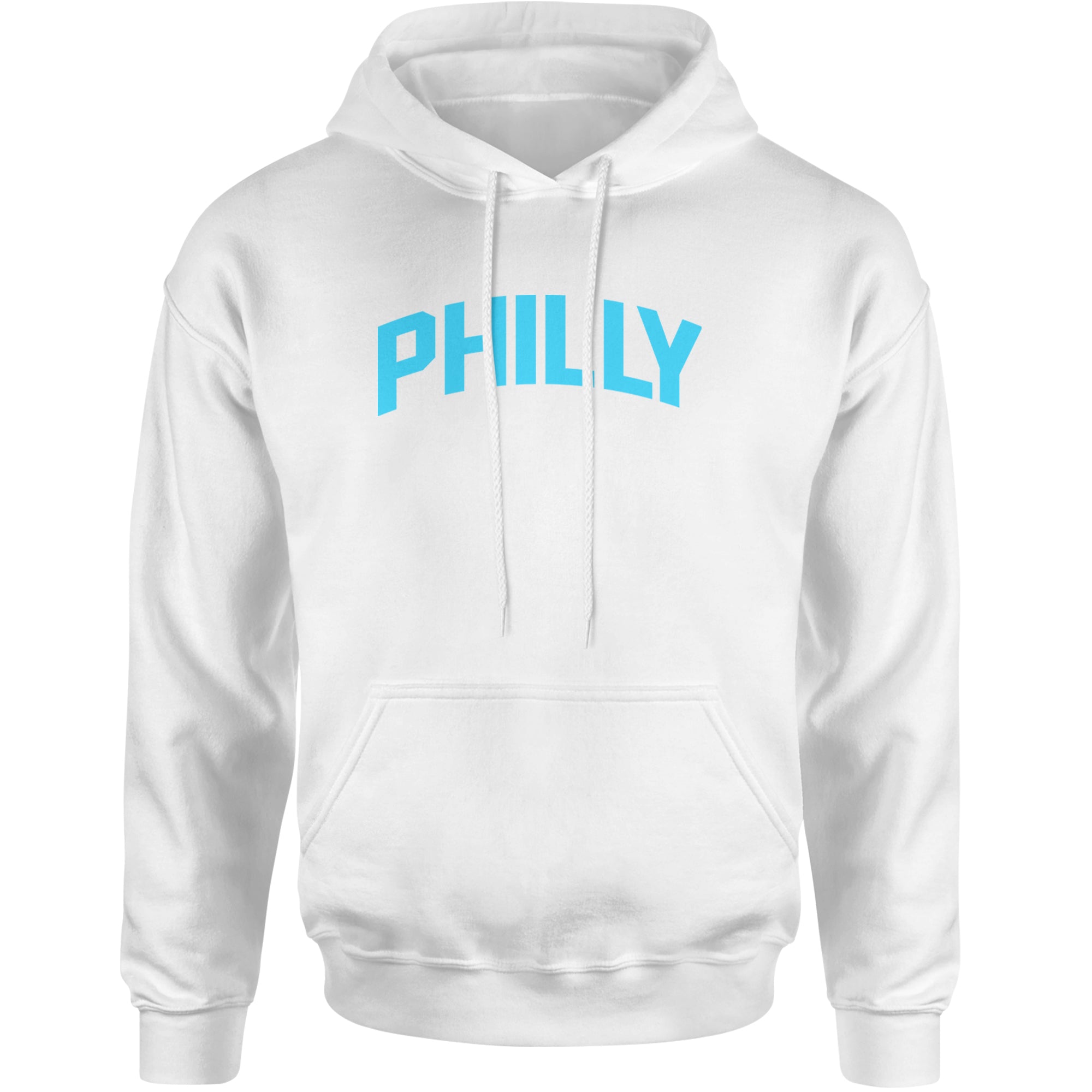 Philly Philadelphia Pride Adult Hoodie Sweatshirt White