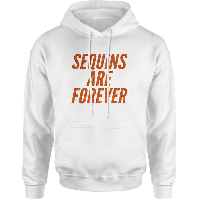 Sequins Are Forever Retro Glam Adult Hoodie Sweatshirt