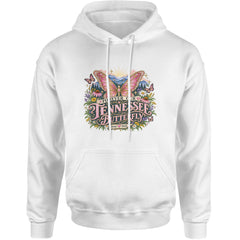 Forever Our Tennessee Butterfly Dolly Adult Hoodie Sweatshirt White