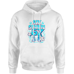 67 Brainrot Meme Slang Adult Hoodie Sweatshirt White