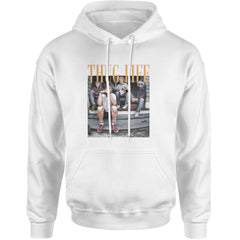 Golden Girls Thug Life Street Adult Hoodie Sweatshirt White