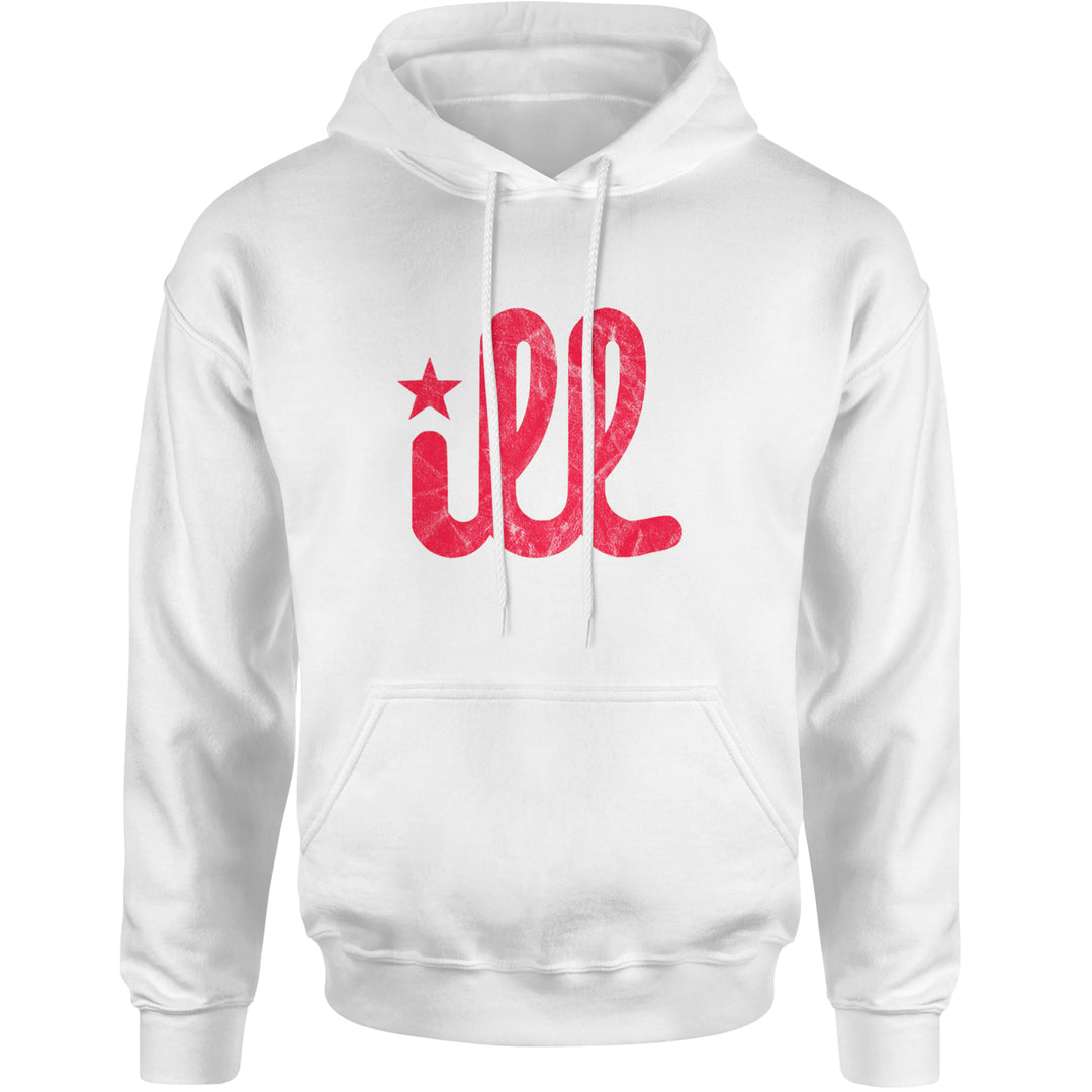 ILL Vintage It's A Philly Thing Adult Hoodie Sweatshirt White