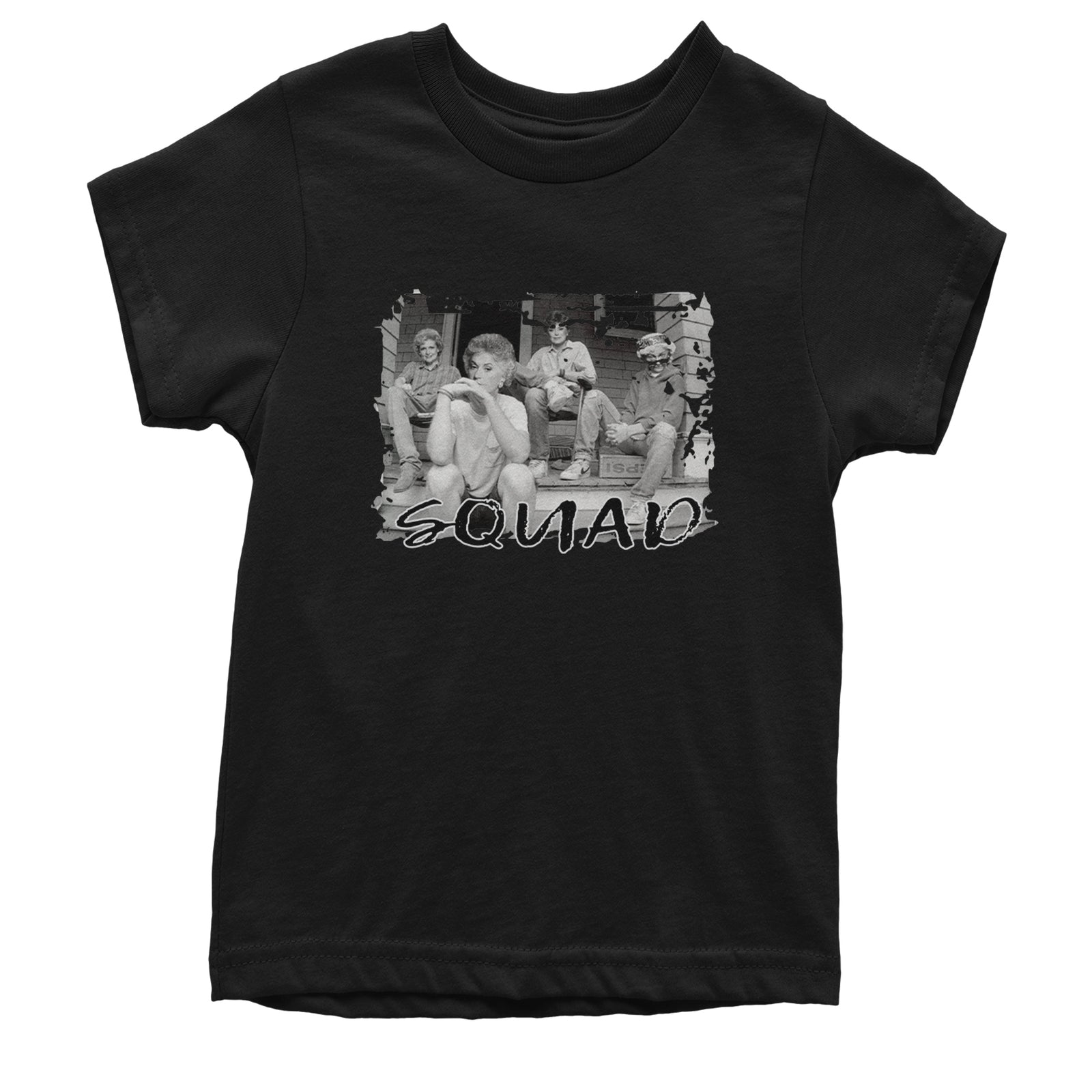 Squad Golden Girls Youth T-shirt Black
