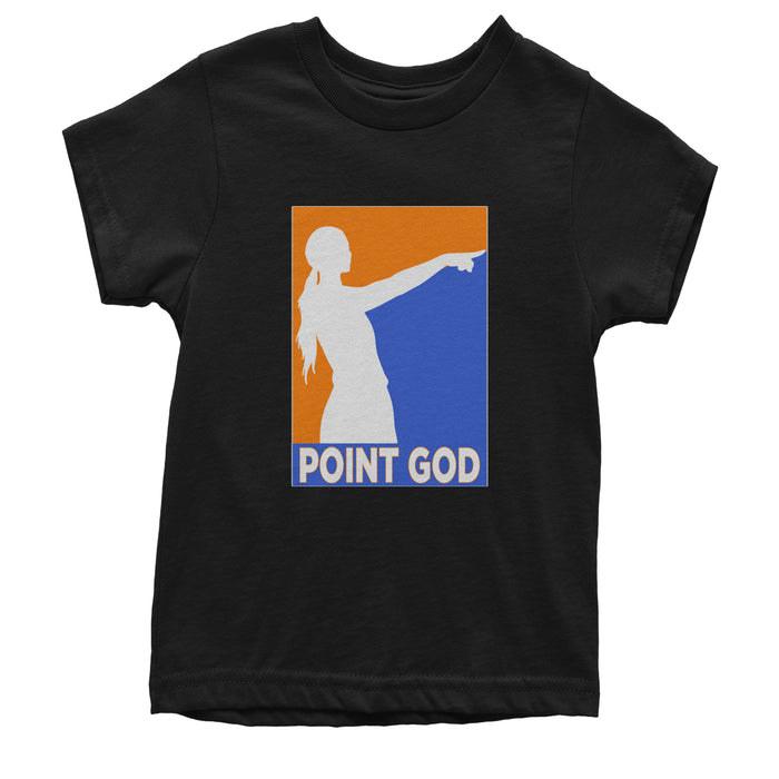 Point God Cunningham Basketball Pointing Meme  Youth T-shirt
