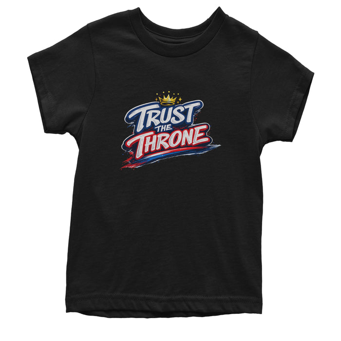 Trust The Throne Crown Philly Hoops Youth T-shirt