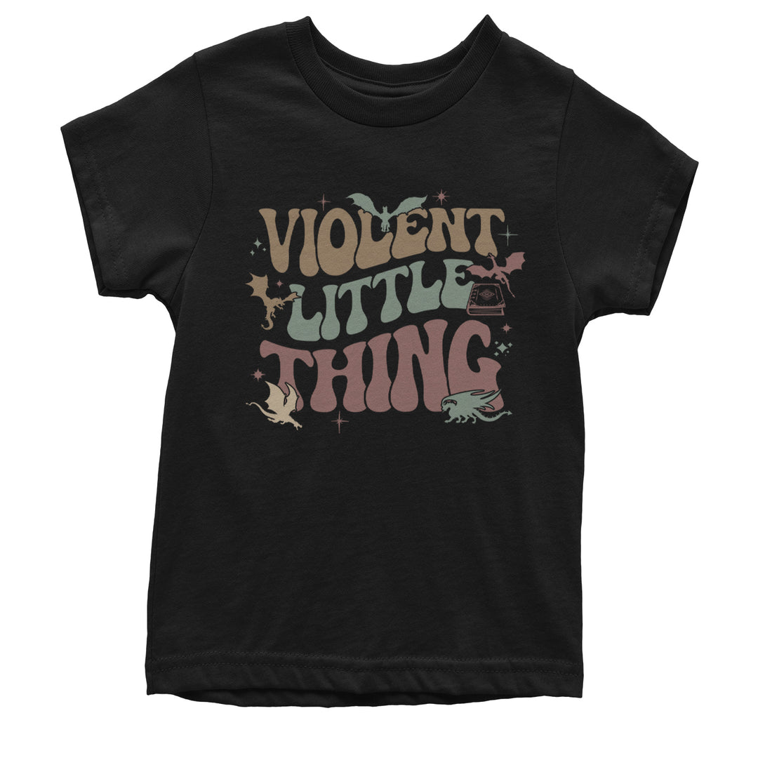 Violent Little Thing Dragon Youth T-shirt Black
