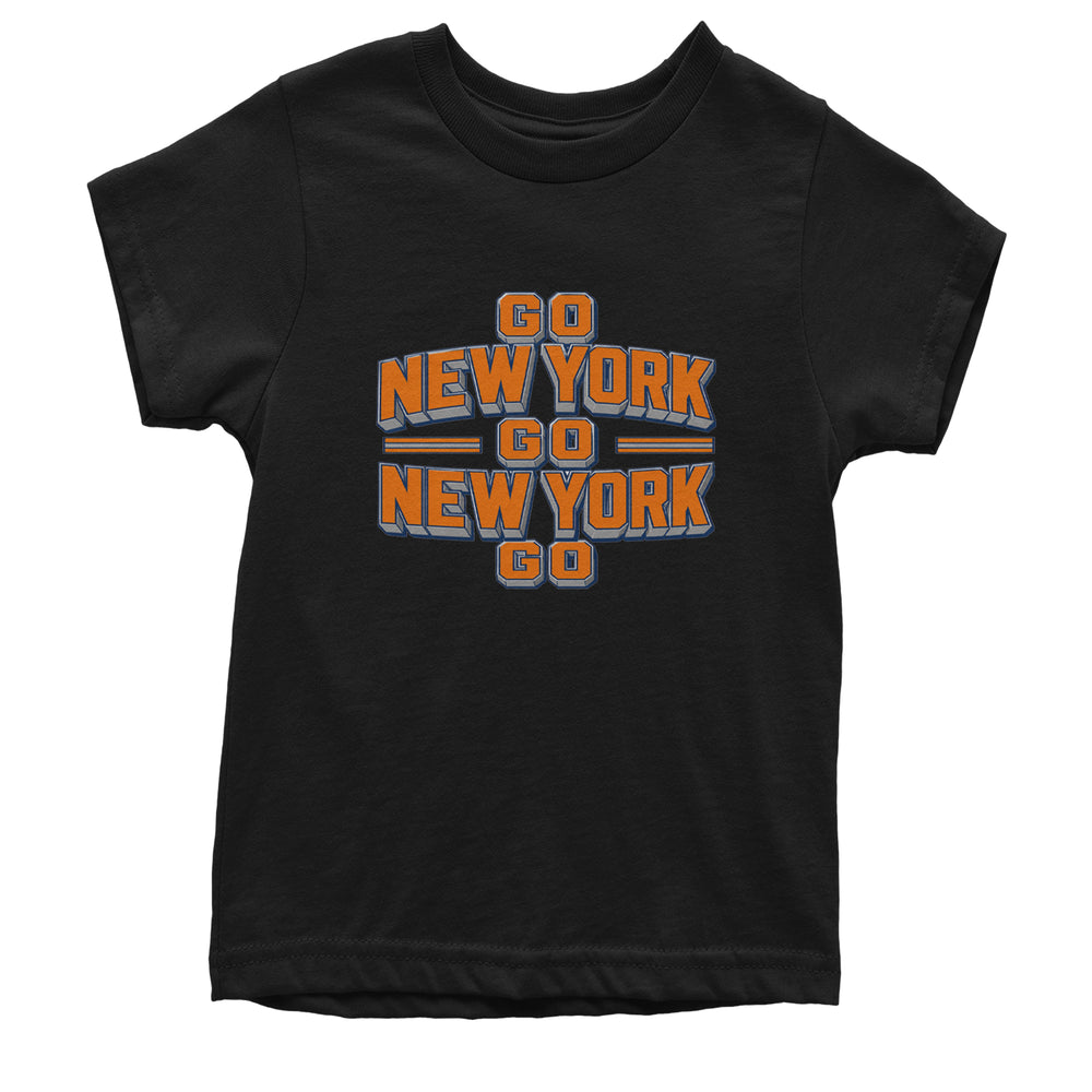 Go New York Go Basketball Youth T-shirt Black